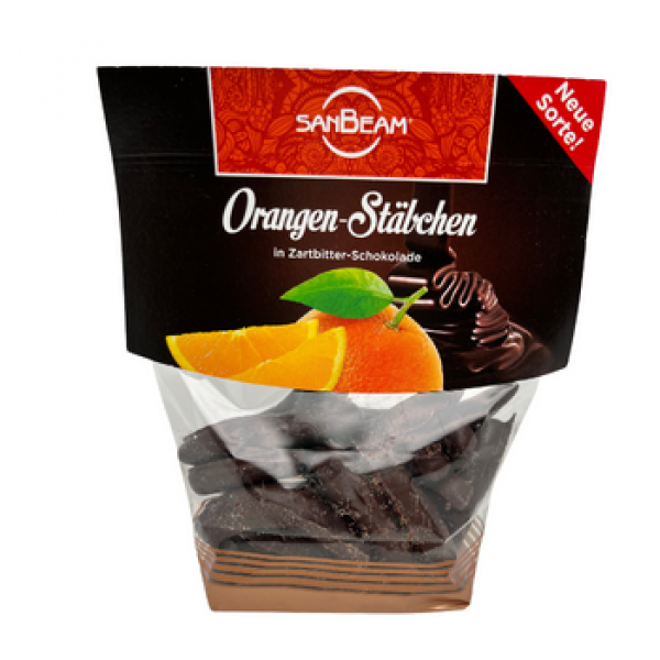 Produktbild Orangenstaebchen in Zartbitter-Schokolade EH Chocoladen